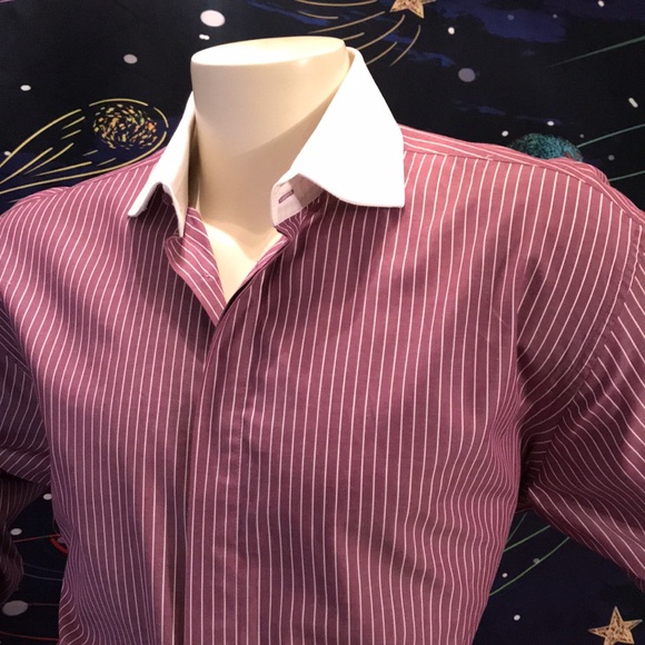 Steven Land French Cuffs Dress Shirt - Picture 16 of 17